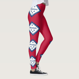 Staatsflagge Arkansas Leggings