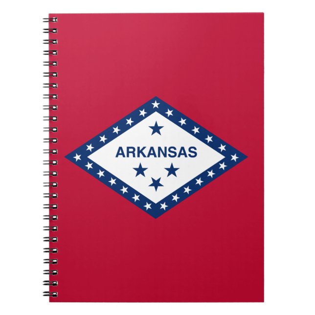 Staatsflagge Arkansas Notizblock (Vorderseite)