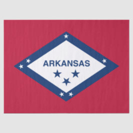 Staatsflagge Arkansas Seidenpapier