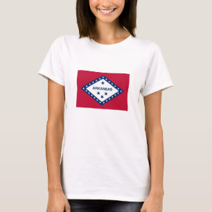 Staatsflagge Arkansas T-Shirt