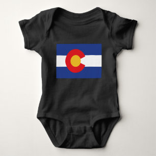 Staatsflagge Colorado Baby Strampler
