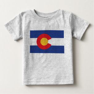 Staatsflagge Colorado Baby T-shirt
