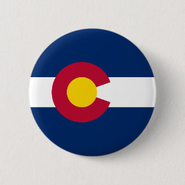 Staatsflagge Colorado Button