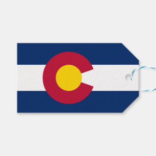 Staatsflagge Colorado Geschenkanhänger