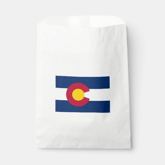 Staatsflagge Colorado Geschenktütchen (Vorderseite)
