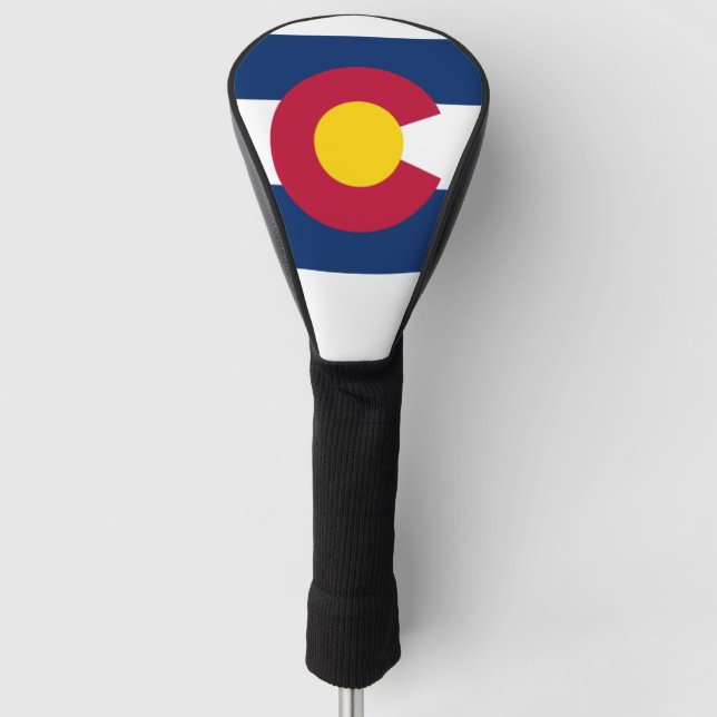 Staatsflagge Colorado Golf Headcover (Vorderseite)