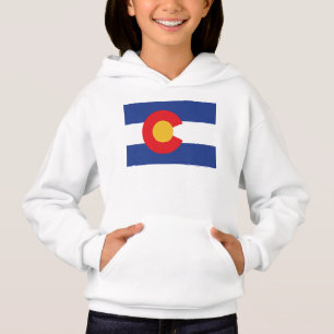 Staatsflagge Colorado Hoodie