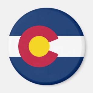 Staatsflagge Colorado Magnet