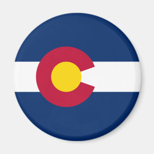 Staatsflagge Colorado Magnet