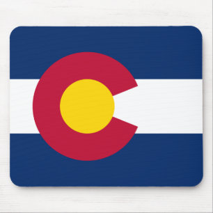 Staatsflagge Colorado Mousepad