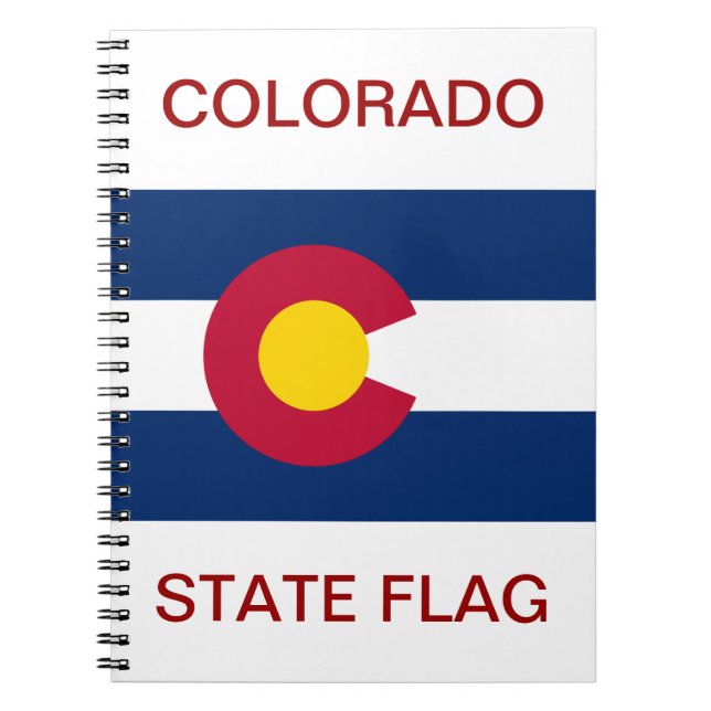 Staatsflagge Colorado Notizblock (Vorderseite)
