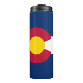Staatsflagge Colorado Thermosbecher