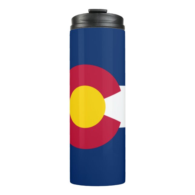 Staatsflagge Colorado Thermosbecher (Vorderseite)