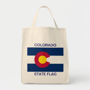 Staatsflagge Colorado Tragetasche