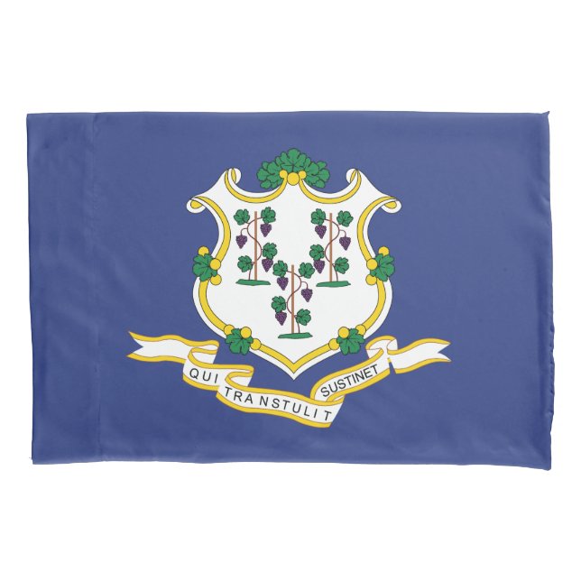 Staatsflagge Connecticut Kissenbezug (Vorderseite)