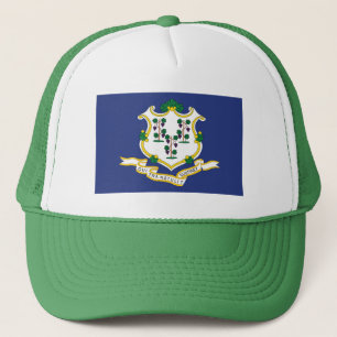 Staatsflagge Connecticut Truckerkappe