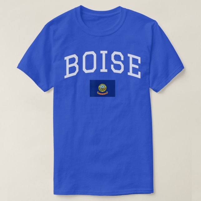 Staatsflagge "cool Boise" T-Shirt (Design vorne)