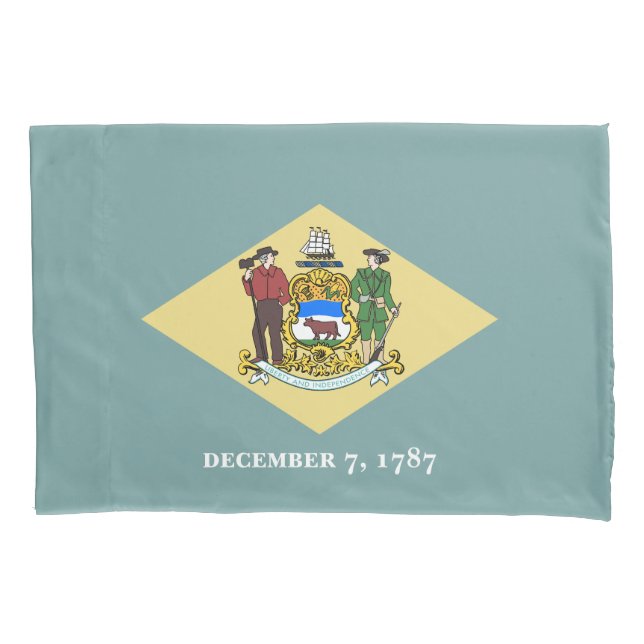 Staatsflagge Delaware Kissenbezug (Vorderseite)