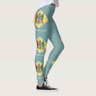 Staatsflagge Delaware Leggings