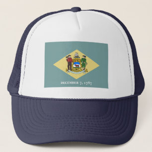 Staatsflagge Delaware Truckerkappe