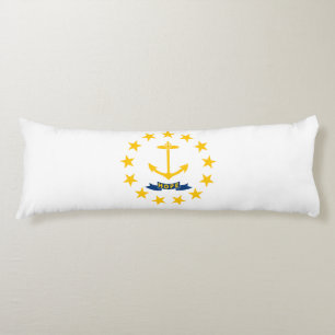 Staatsflagge der Insel Rhode Seitenschläferkissen