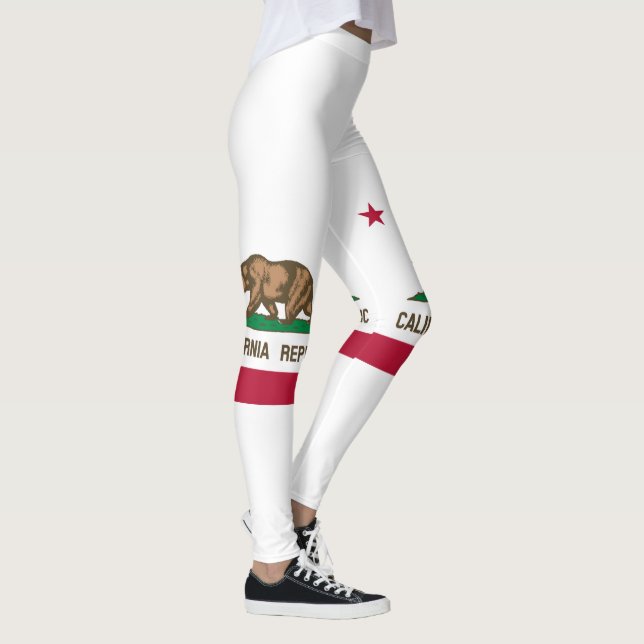 Staatsflagge der Republik Kalifornien Leggings (Rechts)