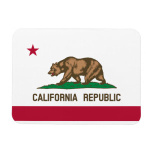 Staatsflagge der Republik Kalifornien Magnet