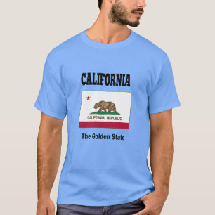 Staatsflagge der Republik Kalifornien T-Shirt
