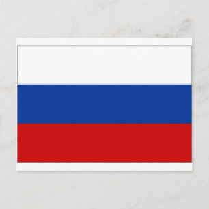 Staatsflagge der Russischen Föderation Postkarte