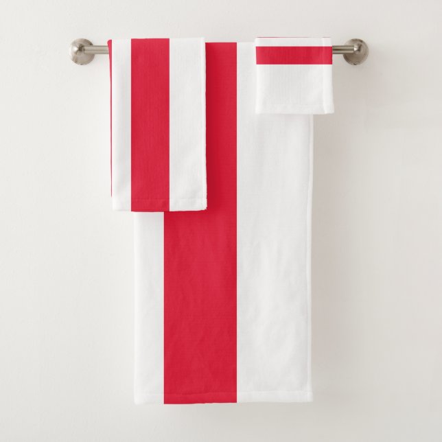 Staatsflagge der Washington DC Badhandtuch Set (Insitu)