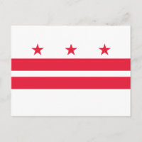 Staatsflagge der Washington DC