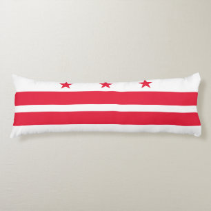 Staatsflagge der Washington DC Seitenschläferkissen