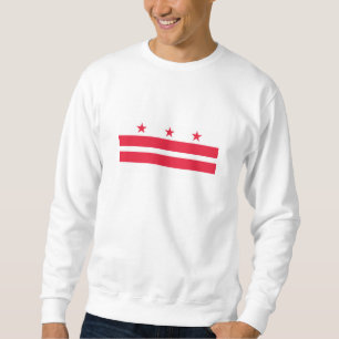Staatsflagge der Washington DC Sweatshirt