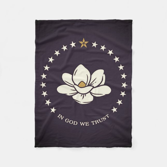 Staatsflagge Fleecedecke (Vorderseite)