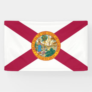 Staatsflagge Florida Banner