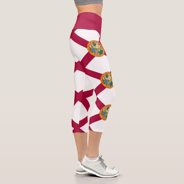 Staatsflagge Florida Capri Leggings (Rechts)