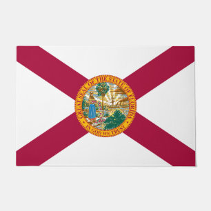 Staatsflagge Florida Fußmatte