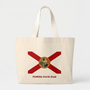 Staatsflagge Florida Jumbo Stoffbeutel