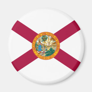 Staatsflagge Florida Magnet