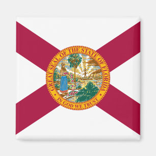 Staatsflagge Florida Magnet
