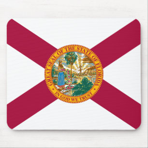Staatsflagge Florida Mousepad