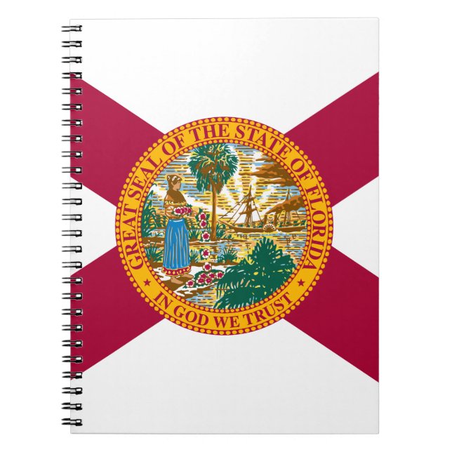 Staatsflagge Florida Notizblock (Vorderseite)