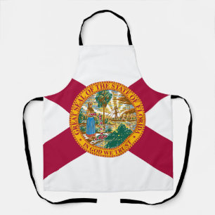 Staatsflagge Florida Schürze