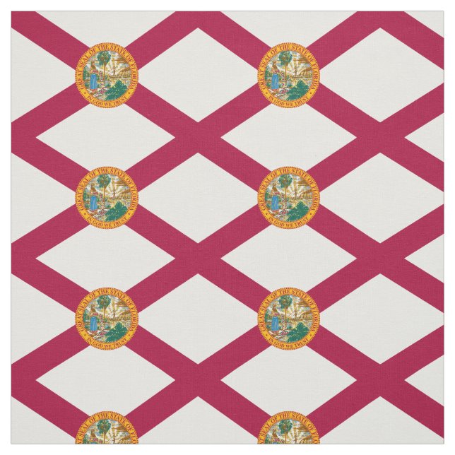 Staatsflagge Florida Stoff (Muster)