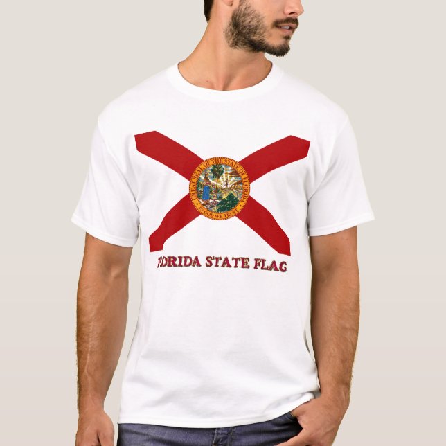 Staatsflagge Florida T-Shirt (Vorderseite)