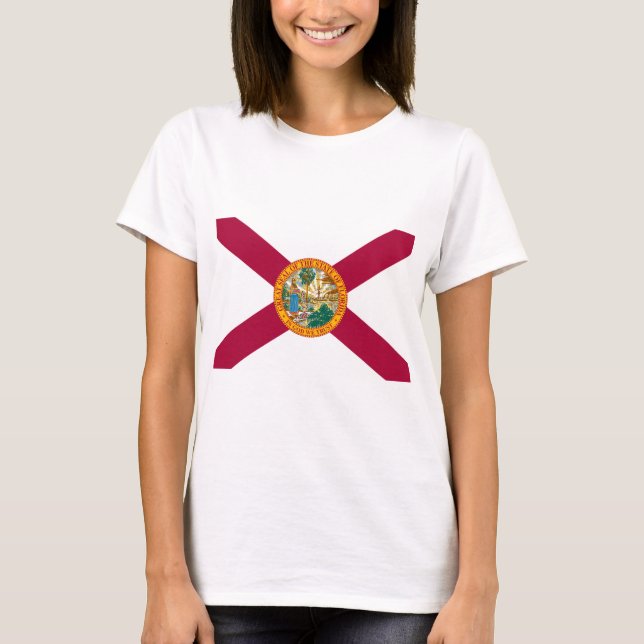 Staatsflagge Florida T-Shirt (Vorderseite)