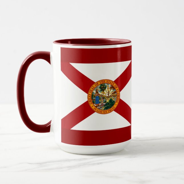 Staatsflagge Florida Tasse (Links)