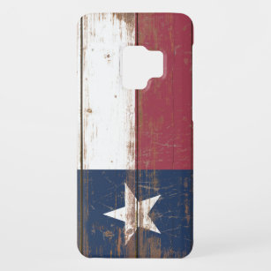 Staatsflagge für altes Holz und Texas Case-Mate Samsung Galaxy S9 Hülle
