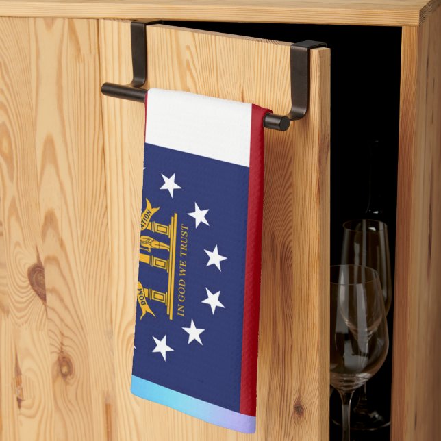 Staatsflagge Georgiens Handtuch (Drittel gefaltet)