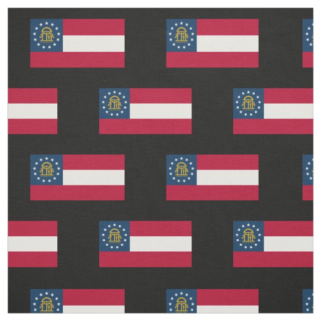 Staatsflagge Georgiens Stoff (Muster)